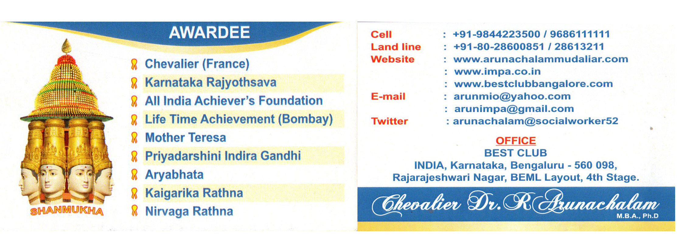 R Arunachalam Property Consultants Pvt Ltd